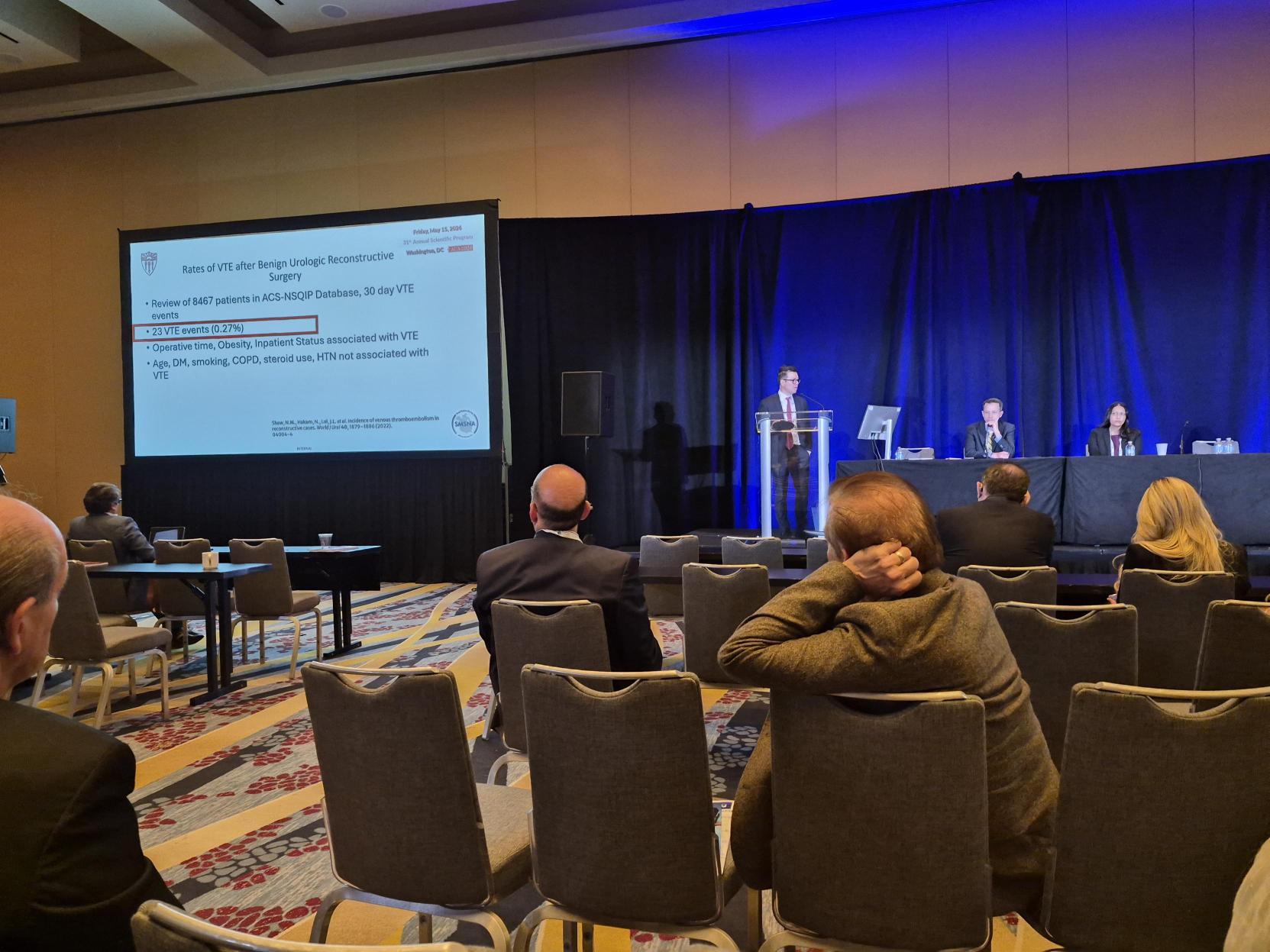 SMSNA 31st Scientific Program at AUA - Considering the Pros and Cons for Operating on Anticoagulated Patients